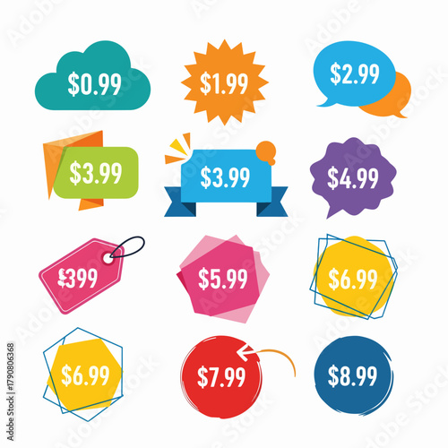 Vibrant Storefront Labels Encouraging Impulse Purchases