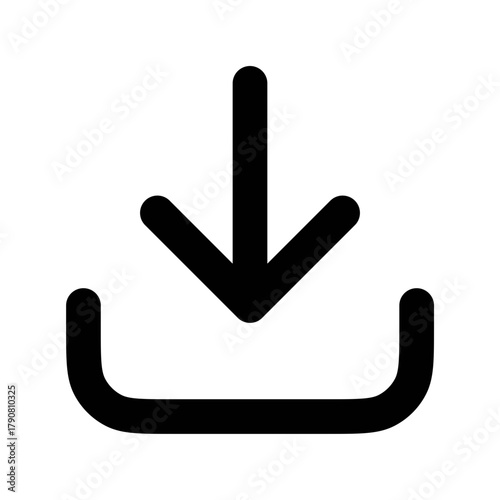 Download icon vector UI