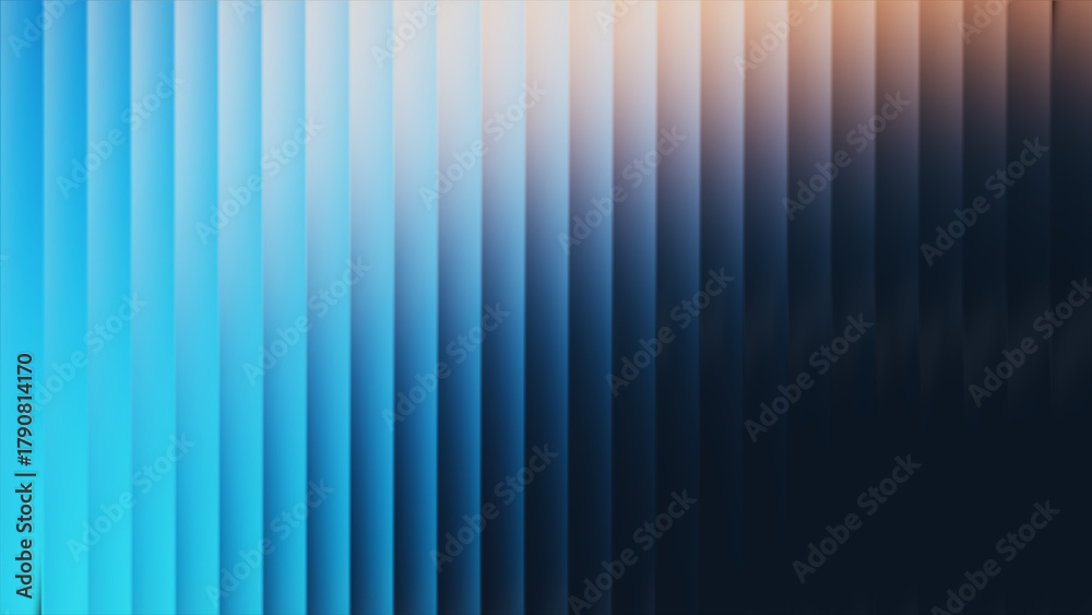 Obraz premium Abstract blue to dark gradient stripes modern background design