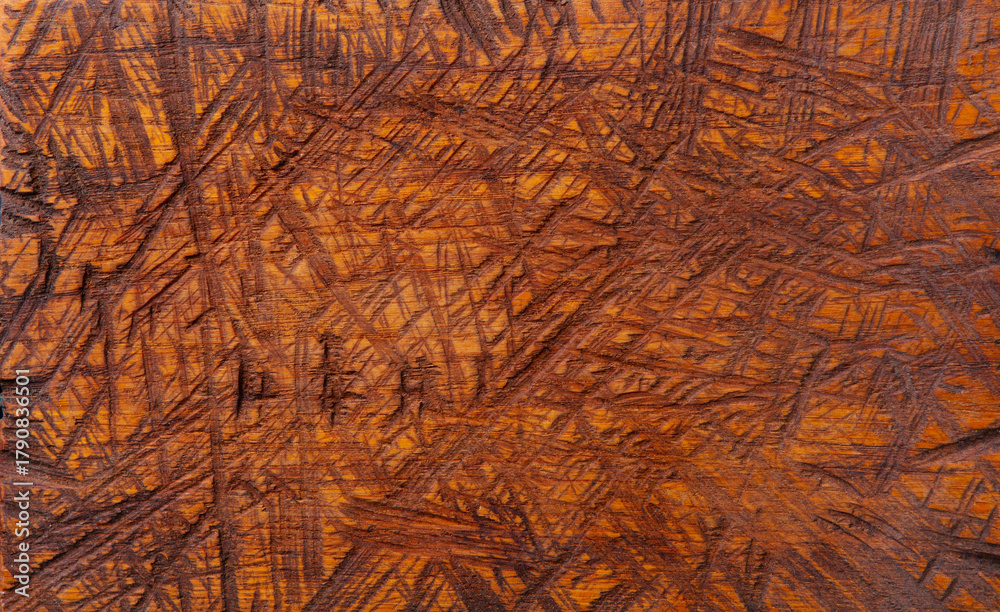 Fototapeta premium Brown wooden texture with high resolution. Close up. Copy space. Top view.