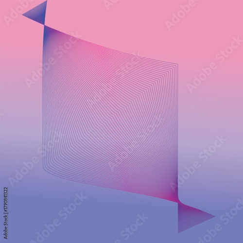 Subtle gradient of pink and violet smoothly transitions into a calming, harmonious background