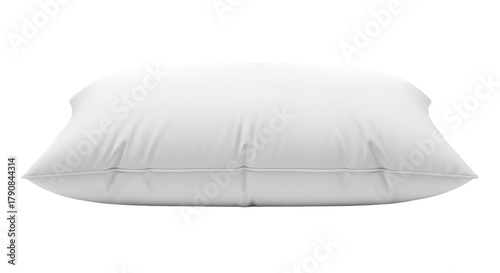 White pillow on a dark background cushion bedding
