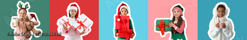 Set of different children o...