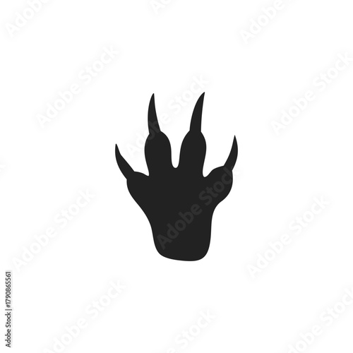 Animal Footprint Silhouette