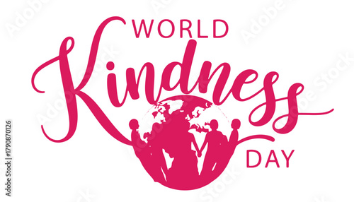 World kindness day celebration with global unity theme