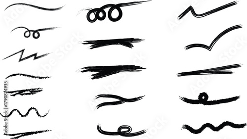 vector set of eyes