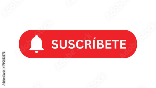 Subscribe Button Icon Spanish Text