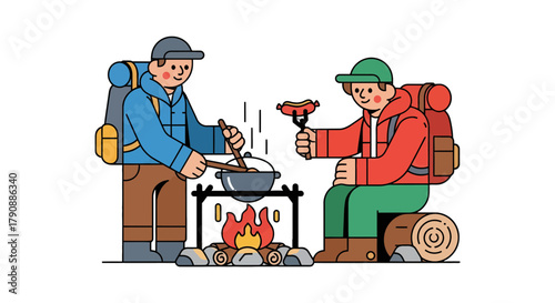 Campfire Cooking Adventure: Friendship, Nature, Food, And A Memorable Outdoor Experience