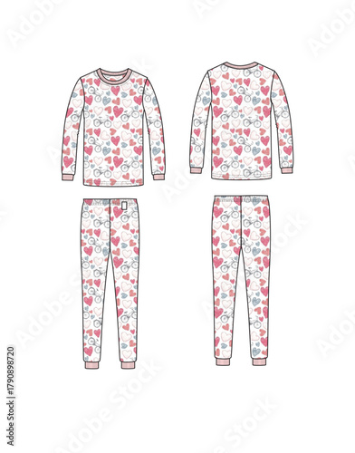 children_inner wear- heart