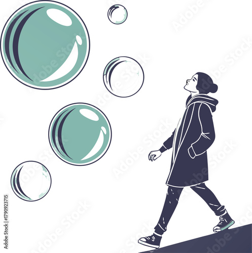 vector illustration of a man