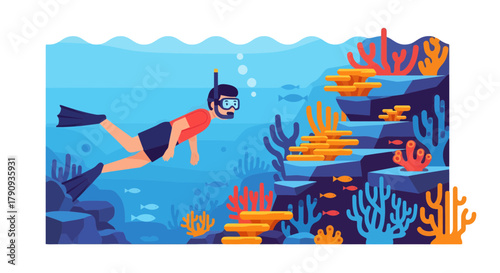 Underwater Exploration: A Diver's Journey Through the Colorful Coral Reefs