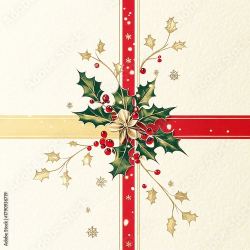 Elegant Minimalist Christmas Card Design