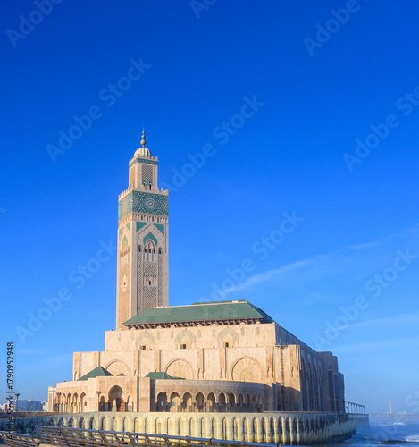 Hassan II Mosque In Casablanca Morocco