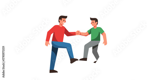 People Shaking Hands, Celebrating Agreement and Cooperation in Business Relations