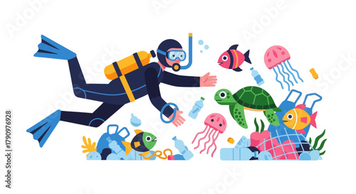 Oceanic Pollution: A Deep Dive Depicting The Impact On Marine Life And The Oceans