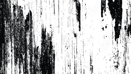 Abstract distressed grunge texture with peeling paint effect background isolated on white background, Vector, illustration