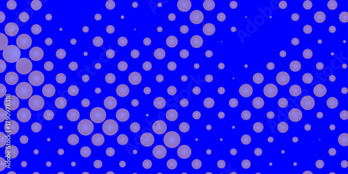 Halftone dots blue and white color pattern gradient grunge dotted texture effect background, dots pop art halftone with blue background modern art banner template future technology concept design.