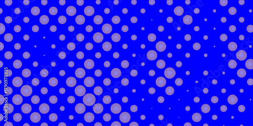 Halftone dots blue and white color pattern gradient grunge dotted texture effect background, dots pop art halftone with blue background modern art banner template future technology concept design.