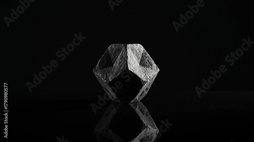 Modern stone sculpture art
Conceptual monochromatic study focusing purely on light and form