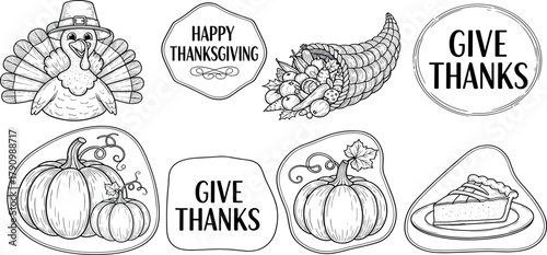 Dynamic Black Friday Sale Concept Banner with Discounted Products Line Art Icons for Seasonal Shopping Promotions and Online Retail Advertising