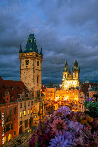 Blue Hour at the Prague