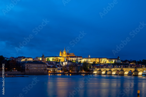 Blue Hour at the Prague