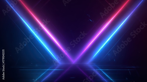 Stunning photo of futuristic esport background for gaming live streaming. Esport game tournament competition neon banner.