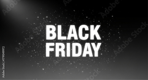 A sophisticated black Friday announcement, evoking the spirit of commerce and sales in a dynamic visual. Perfect for business. vector illustration