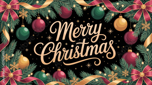 Festive holiday design.