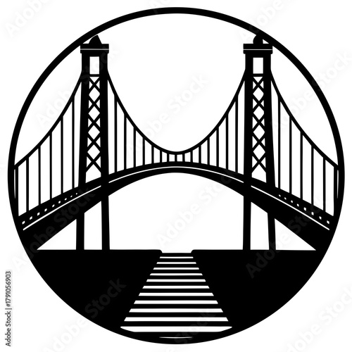 golden gate bridge silhouette