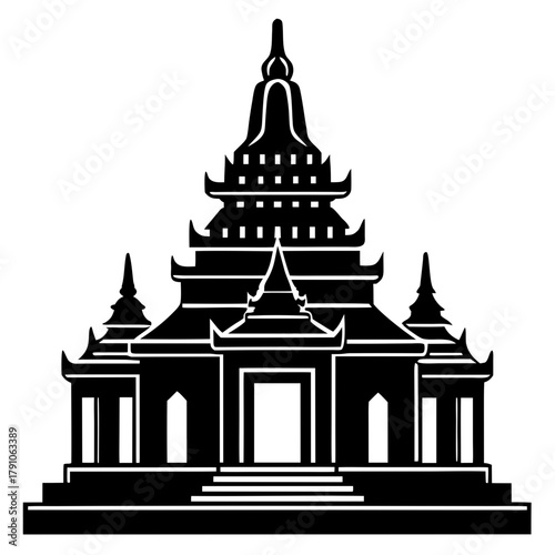 A black and white image of a young girl in a white dress