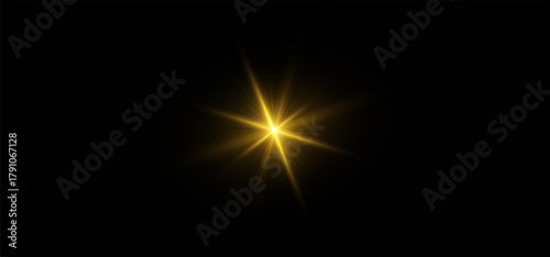 Vector transparent sunlight with sun glare. Overlay, Sun rays and glare, Sun, sunrays, light transitions,