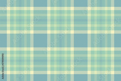 Softness background plaid texture, satin seamless textile check. Tradition fabric tartan vector pattern in light and pastel colors.