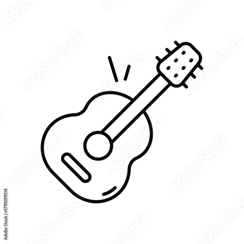 Guitar  vector icon
