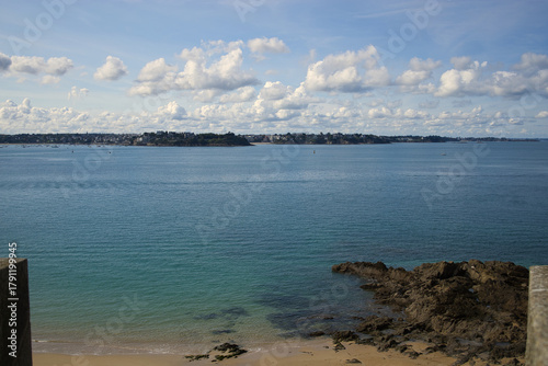 フランスサンマロの海岸