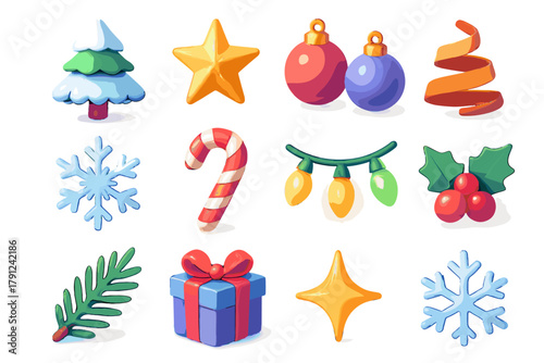 Icon no marks winter illustration cohesive set vector text captions punctuation emojis