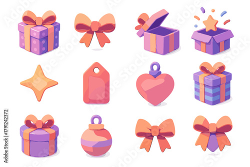 Colors vector warm tools models letters gift icon icons any no d