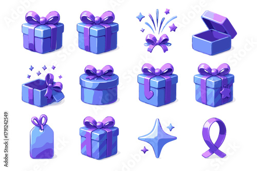 Typography icon sustainable text speech bubbles any vector colors icons gift no