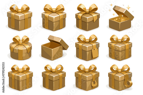 Modern luxury labels style gift no box typography letters sustainable vector any