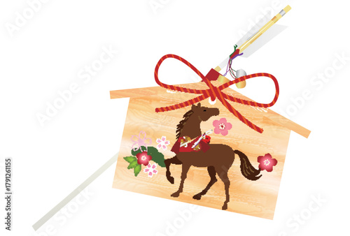 午　年賀状　干支　アイコン