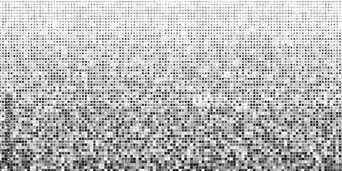 Triangular geometric pattern. Black white triangle background .