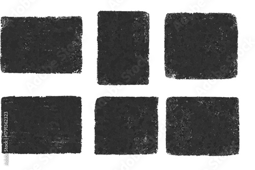 Grunge textures in charcoal, perfect for adding depth and organic feel to designs and illustrations, ideal for backgrounds and overlays, artistic touch