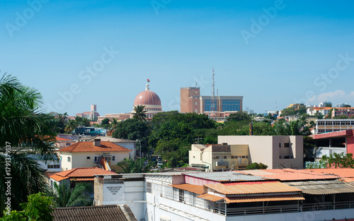 Skyline  Luanda city center...