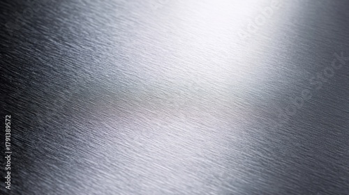 Reflective metallic surface with subtle texture patterns