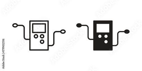 Dialysis icon. Vector linear icons. simple flat icons