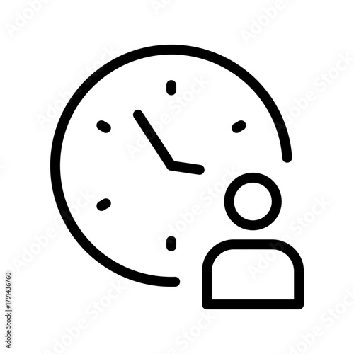 Professional Timekeeper icon set, precise time tracking and scheduling symbols for productivity tools, business management, and performance apps