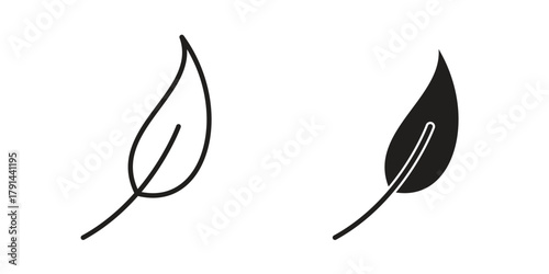 Light weight icon. Vector linear icons. simple flat icons