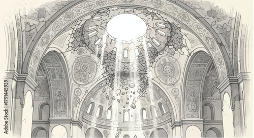 Sacred Basilica Dome Light