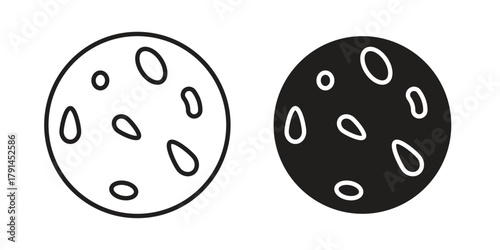 Thalassaemia icon. Vector linear icons. simple flat icons