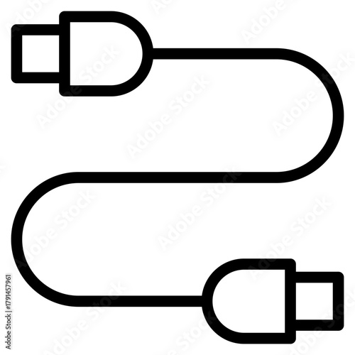 Usb cable icon